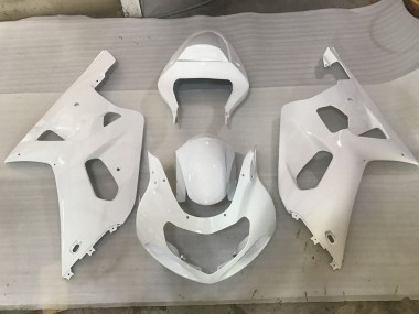 Weiß 01-03 Suzuki GSXR 600-750 Verkleidung