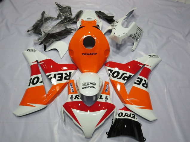 Weiß Repsol Design 08-11 Honda CBR1000RR Verkleidung