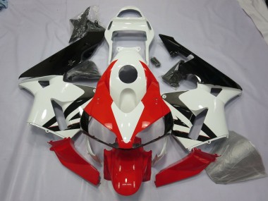 Weiß Rot & Schwarz 03-04 Honda CBR600RR Verkleidung