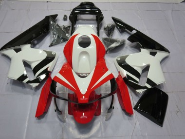 Weiß Rot & Schwarz OEM 03-04 Honda CBR600RR Verkleidung