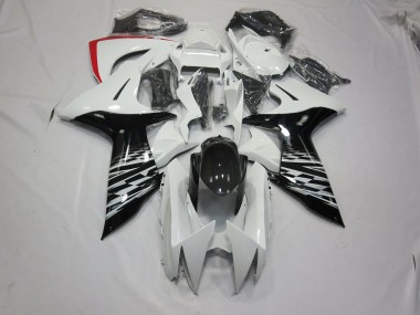 Weiß & Schwarz 11-24 Suzuki GSXR 600-750 Verkleidung