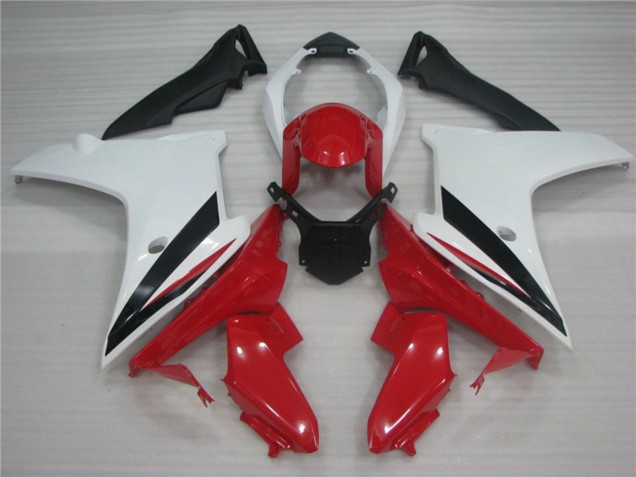 Weiß Schwarz & Rot 11-12 Honda CBR600F Verkleidung