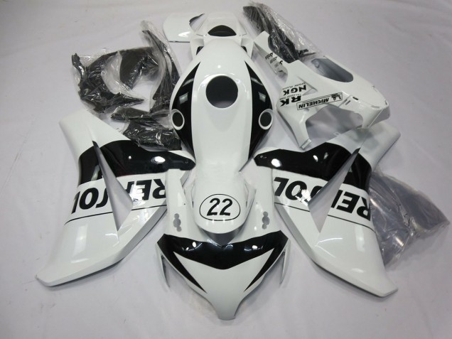 22 Repsol Weiß 08-11 Honda CBR1000RR Verkleidung