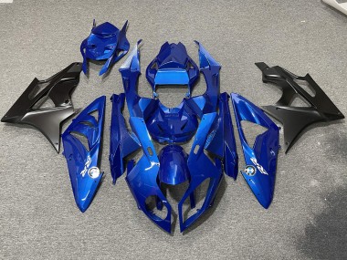 Alien Blau & Weiß 09-14 BMW S1000RR Verkleidung