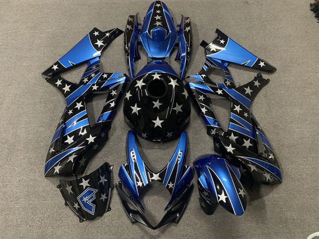 Benutzerdefinierter Perlenstern-Stil 07-08 Suzuki GSXR 1000 Verkleidung