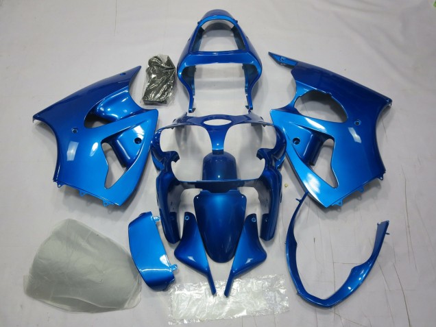 Blau 00-02 Kawasaki ZX6R Verkleidung