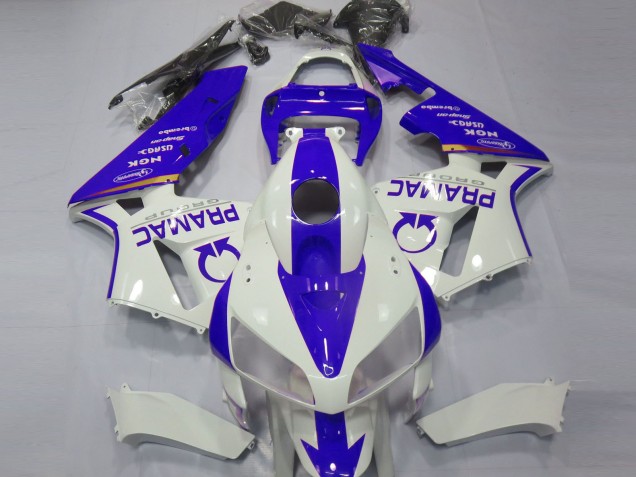 Blau & Weiß Custom 05-06 Honda CBR600RR Verkleidung