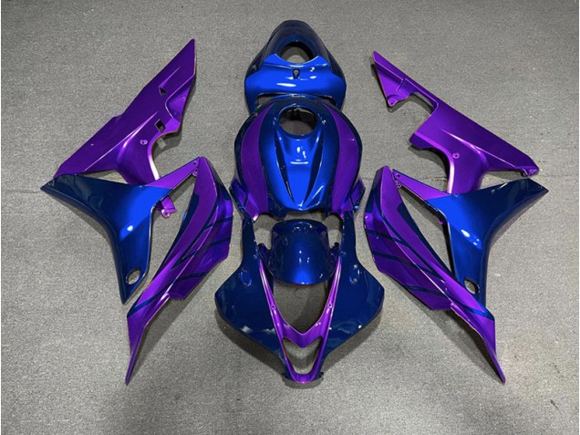 Blau & Weiß Custom 07-08 Honda CBR600RR Verkleidung