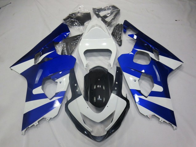 Blau Weiß OEM Stil 04-05 Suzuki GSXR 600-750 Verkleidung