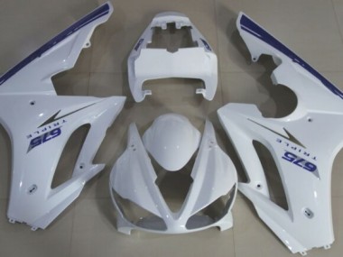 Blau Weiß OEM Stil 09-12 Triumph Daytona 675 Verkleidung