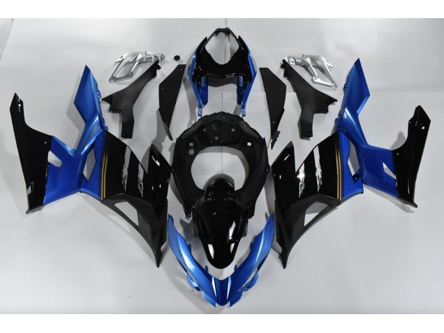 Blau & Schwarz 18-23 Kawasaki Ninja 400 Verkleidung