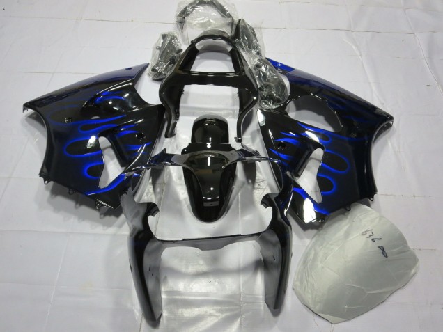 Blaue Flamme 00-02 Kawasaki ZX6R Verkleidung