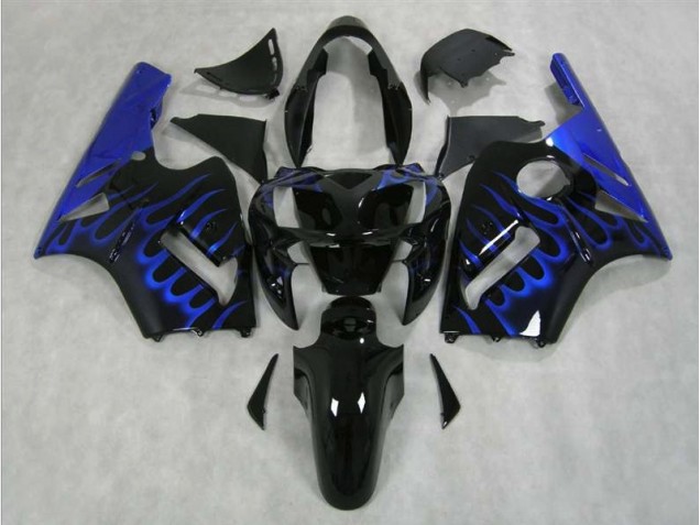 Blaue Flamme 02-05 Kawasaki ZX12R Verkleidung