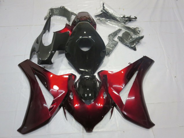 Candy Red & Schwarz 08-11 Honda CBR1000RR Verkleidung
