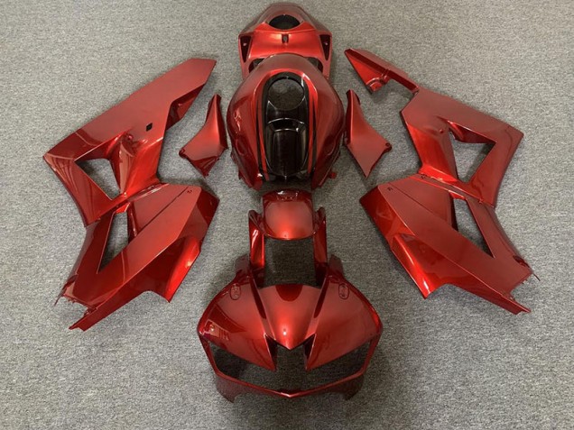 Candy Red & Schwarz 13-23 Honda CBR600RR Verkleidung