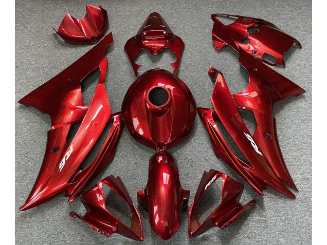 Candy Rot 08-16 Yamaha R6 Verkleidung