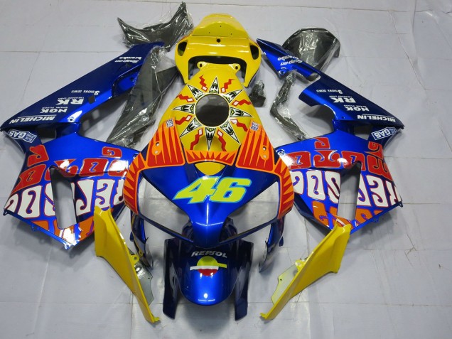 Custom Blau Rossi 05-06 Honda CBR600RR Verkleidung