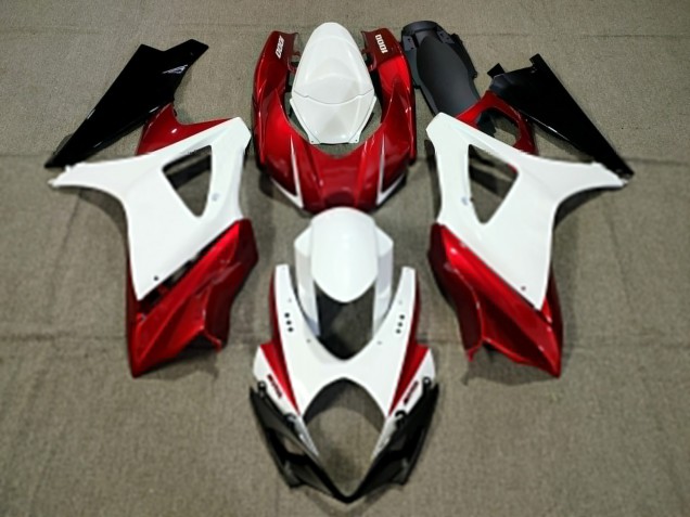 Custom Design Rot 07-08 Suzuki GSXR 1000 Verkleidung