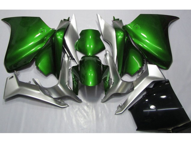 Dunkelgrün & Silber 10-13 Honda VFR1200 Verkleidung
