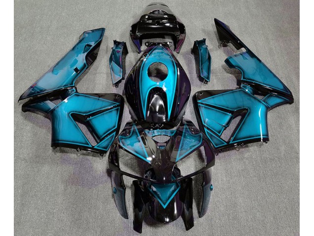 Dunkelhellblau 05-06 Honda CBR600RR Verkleidung