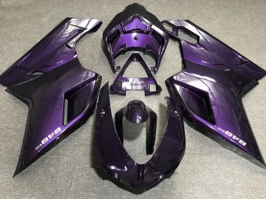 Dunkelviolett 07-14 Ducati 848 1098 1198 Verkleidung