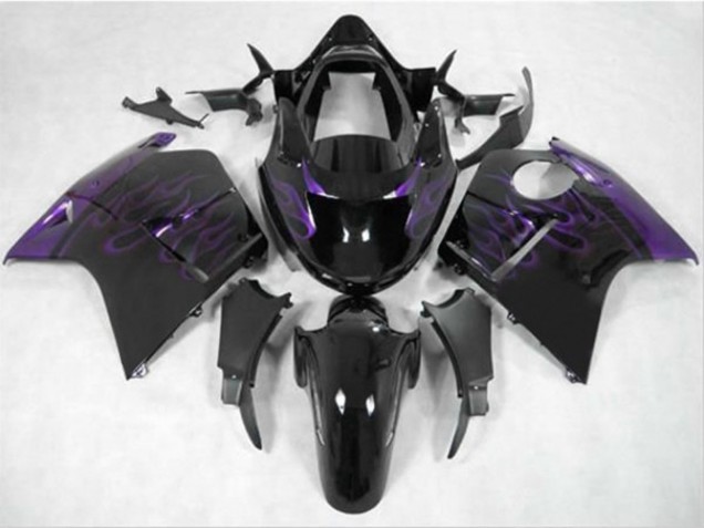 Dunkelviolett Flame 96-07 Honda CBR1100XX Verkleidung