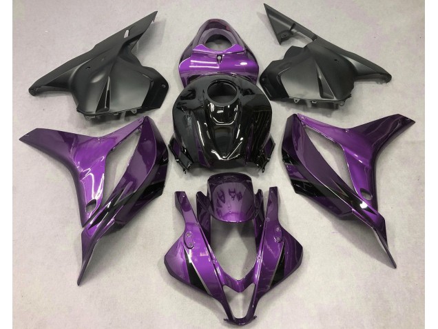 Dunkelviolett Mit Schwarz 09-12 Honda CBR600RR Verkleidung