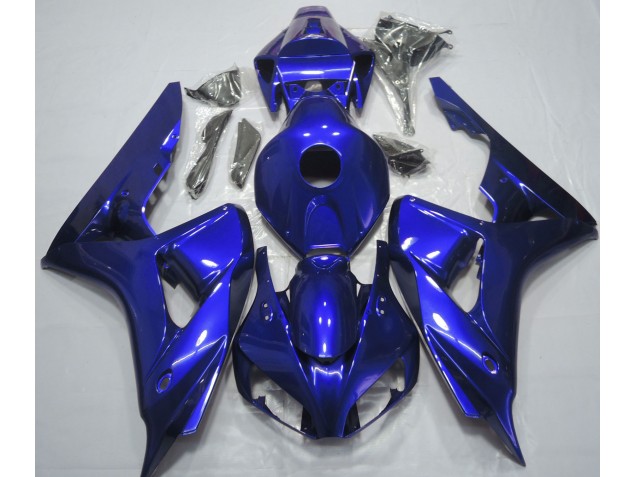 Einfarbig Blau 06-07 Honda CBR1000RR Verkleidung