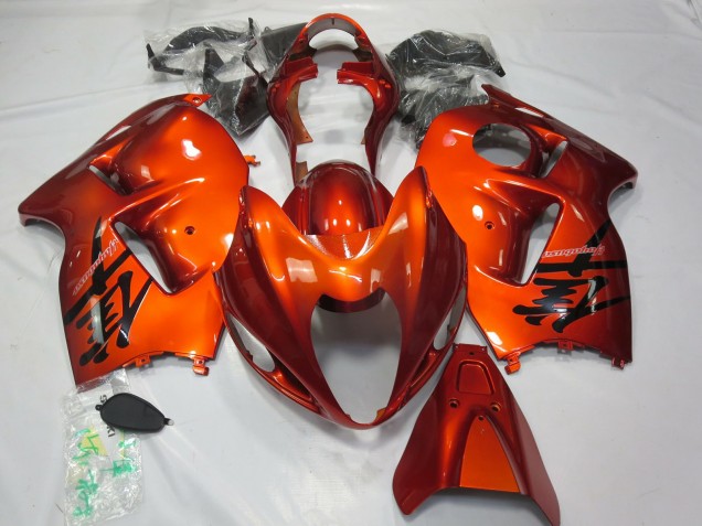 Gebranntes Orange 97-07 Suzuki GSXR 1300 Verkleidung