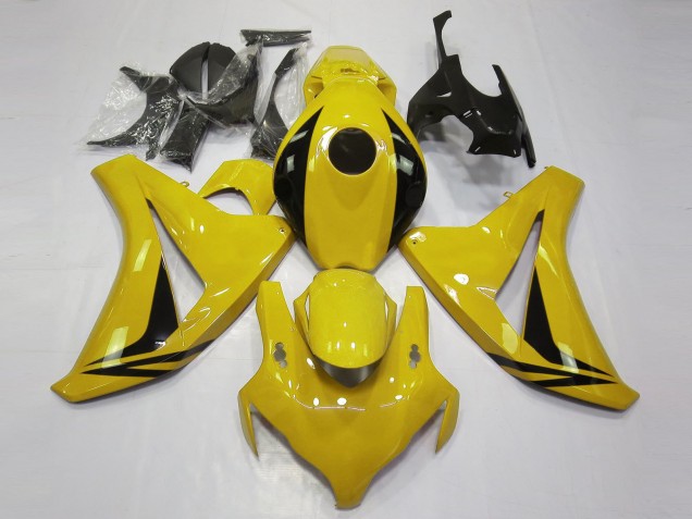 Gelb Glänzend OEM-Stil 08-11 Honda CBR1000RR Verkleidung