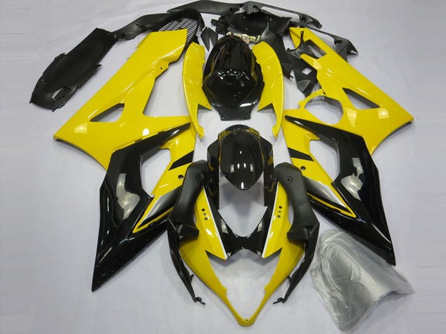 Gelb & Schwarz 05-06 Suzuki GSXR 1000 Verkleidung