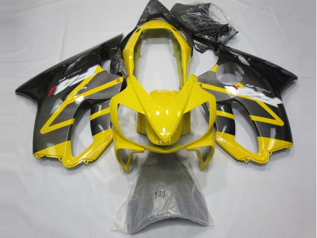 Gelb & Silber 04-07 Honda CBR600 F4i Verkleidung