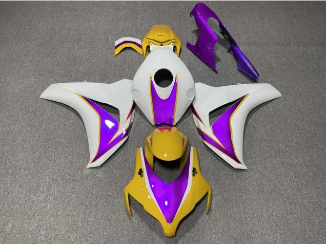 Gelb & Violett Glänzend 08-11 Honda CBR1000RR Verkleidung