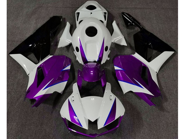 Glanz Lila Weiß & Blau 13-23 Honda CBR600RR Verkleidung