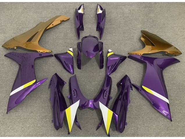Glanz Lila & Gold 11-24 Suzuki GSXR 600-750 Verkleidung