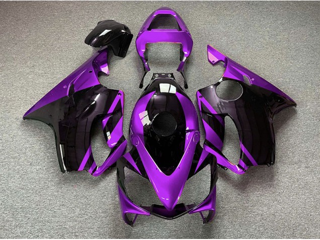 Glanz Lila & Schwarz 01-03 Honda CBR600 F4i Verkleidung