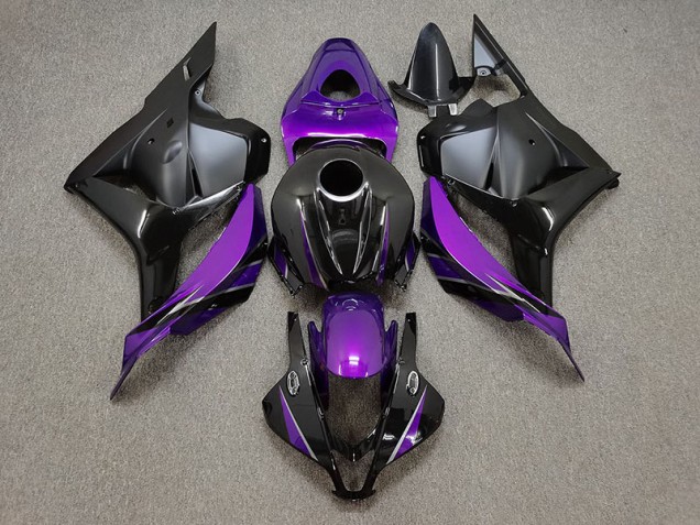 Glanz Lila & Schwarz 09-12 Honda CBR600RR Verkleidung