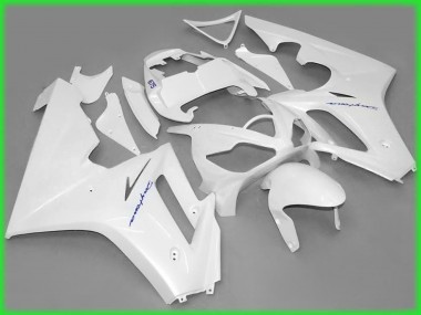 Glänzend Weiß 06-08 Triumph Daytona 675 Verkleidung
