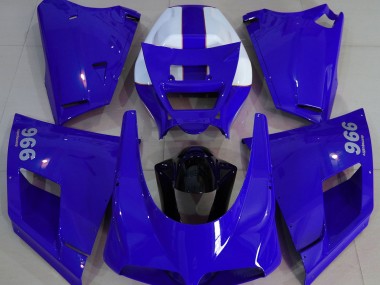 Glänzend Blau 93-05 Ducati 996 748 916 998 Verkleidung