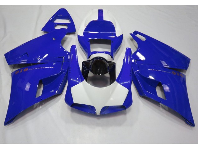 Glänzend Blau & Weiß 93-05 Ducati 996 748 916 998 Verkleidung