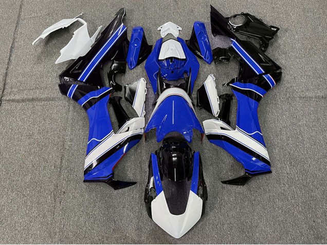 Glänzend Blau Weiß & Schwarz 17-23 Honda CBR1000RR Verkleidung