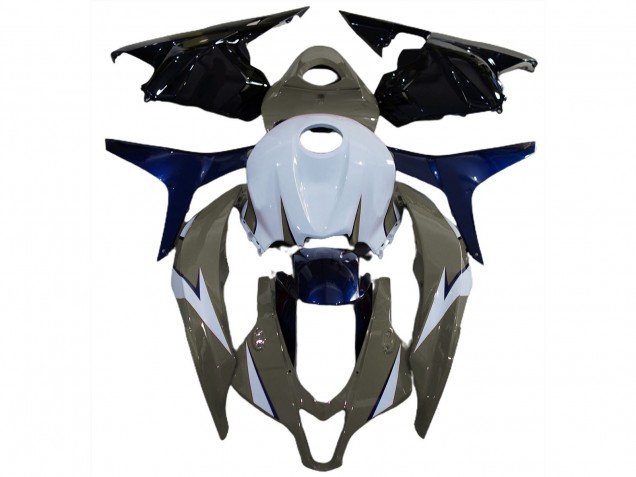 Glänzend Braun & Blau 09-12 Honda CBR600RR Verkleidung