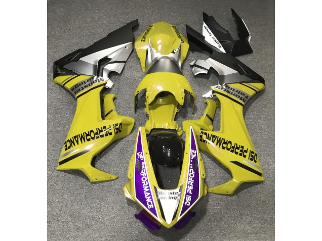 Glänzend Gelb & Lila 17-23 Honda CBR1000RR Verkleidung