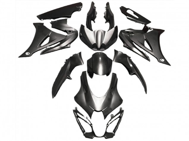 Glänzend Grau 17-23 Suzuki GSXR 1000 Verkleidung