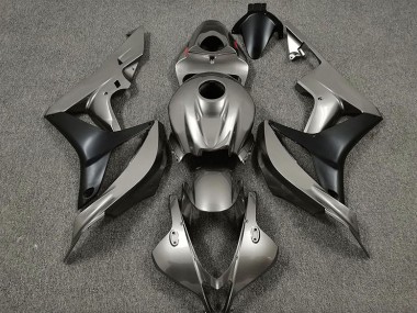Glänzend Grau & Schwarz 07-08 Honda CBR600RR Verkleidung