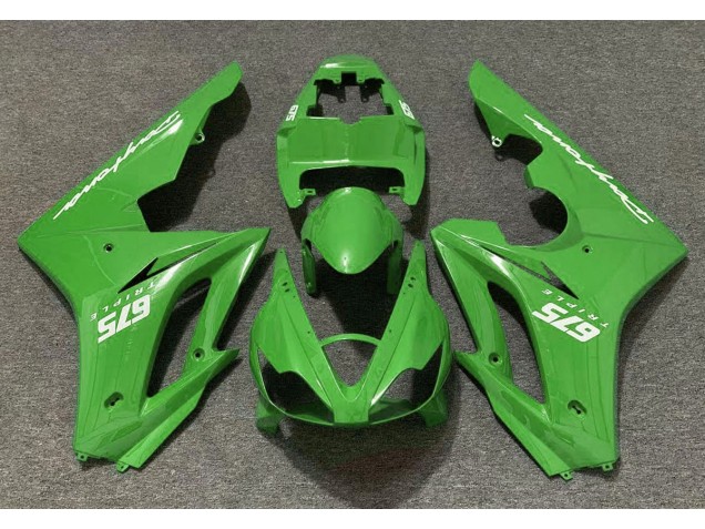 Glänzend Grün 06-08 Triumph Daytona 675 Verkleidung
