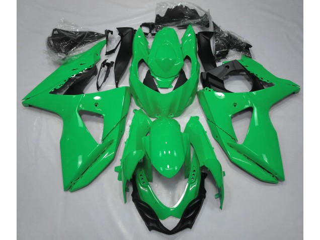Glänzend Grün 09-16 Suzuki GSXR 1000 Verkleidung