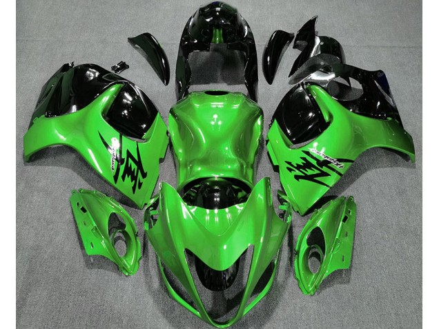 Glänzend Grün & Schwarz 08-20 Suzuki GSXR 1300 Verkleidung