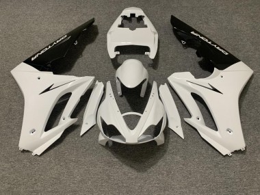 Glänzend Weiß & Schwarz 06-08 Triumph Daytona 675 Verkleidung