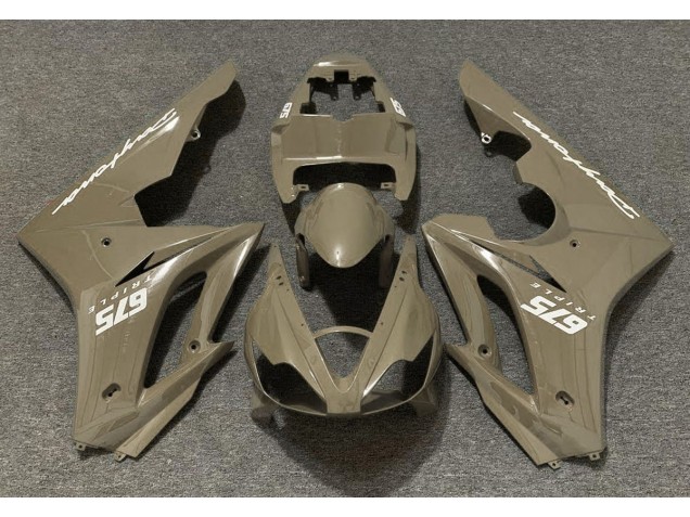 Glänzend Wüstenbraun 06-08 Triumph Daytona 675 Verkleidung